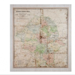 Мапа 1902 рік, Гадяцький повіт